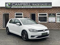 White Used 2017 VW Golf VII SE Hatchback | £8,950 (Fair price)