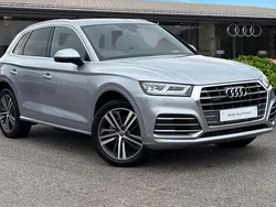 Silver Used 2020 Audi Q5 S-Line SUV | £26,750 (Fair price)