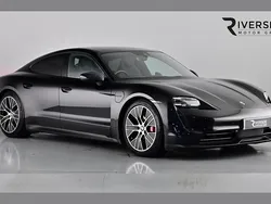 Jet black Used 2021 Porsche Taycan Performance Package Sedan | £41,850 (Fair price)