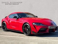 Red Used 2021 Toyota Supra Coupe | £42,591 (Fair price)