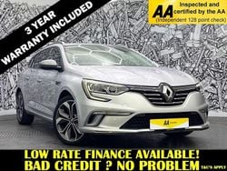Silver Used 2018 Renault Mégane GT Line GT-Line Estate | £10,795 (Fair price)