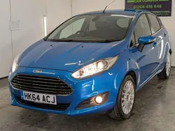 Blue Used 2014 Ford Fiesta Titanium Hatchback | £4,250 (Fair price)