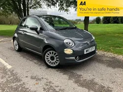 Grey Used 2017 Fiat 500 Lounge Hatchback | £5,995 (Fair price)