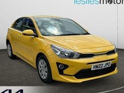 Yellow Used 2022 Kia Rio Hatchback | £10,999 (Good price)