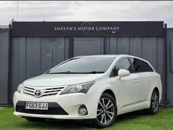White Used 2013 Toyota Avensis Estate | £3,990 (Good price)
