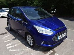Blue Used 2015 Ford B-MAX Zetec MPV | £4,495 (Fair price)