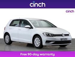 White Used 2017 VW Golf VII S Hatchback | £8,649 (Good price)
