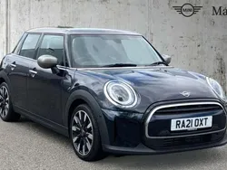 Enigmatic black metallic Used 2021 Mini Cooper Exclusive Hatchback | £15,931 (Expensive)
