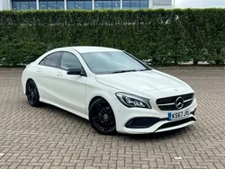 White Used 2017 Mercedes CLA180 AMG line Sedan | £13,500 (Fair price)