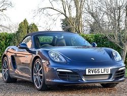 Dark blue metallic Used 2015 Porsche Boxster Cabriolet | £29,995 (Expensive)