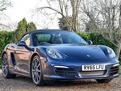 Dark blue metallic Used 2015 Porsche Boxster Cabriolet | £29,995 (Expensive)