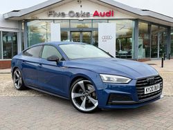 Blue Used 2020 Audi A5 Sportback Black Edition Hatchback | £23,990 (Fair price)