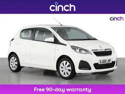 White Used 2018 Peugeot 108 Active Hatchback | £7,249 (A bit pricey)