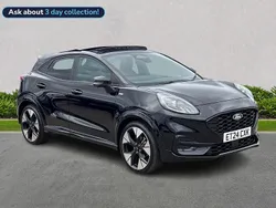Black Used 2024 Ford Puma ST-Line X SUV | £22,750 (Expensive)