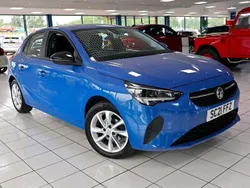 Blue Used 2021 Vauxhall Corsa Hatchback | £10,689 (Fair price)