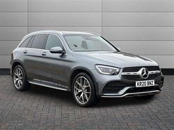 Grey Used 2020 Mercedes GLC300 AMG Line Premium SUV | £31,350 (Fair price)