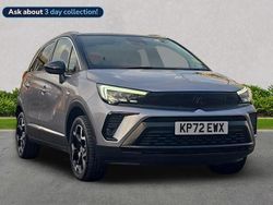 Grey Used 2022 Vauxhall Crossland Ultimate SUV | £13,879 (Fair price)