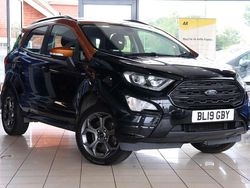 Black Used 2019 Ford Ecosport ST-Line SUV | £11,600 (Fair price)