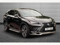 Graphite black Used 2017 Lexus NX300h Sport Line SUV | £20,250 (Fair price)