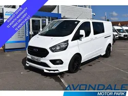 Frozen white (solid colour) Used 2023 Ford Transit Custom Limited Estate | £27,990 (Good price)
