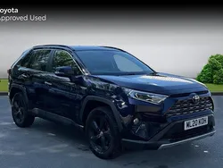 Blue Used 2020 Toyota RAV4 Hybrid SUV | £22,828 (Fair price)