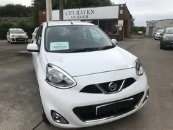 White Used 2017 Nissan Micra Acenta Hatchback | £6,895 (A bit pricey)