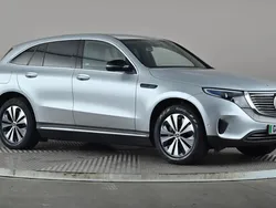 Silver Used 2021 Mercedes EQC400 SUV | £23,798 (Super price)