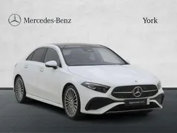 White Used 2024 Mercedes A200 AMG Line Premium Plus Sedan | £29,595 (Expensive)