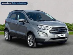 Silver Used 2022 Ford Ecosport Titanium SUV | £12,999 (Fair price)