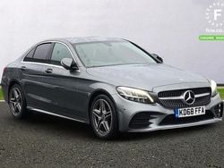Grey Used 2019 Mercedes C200 AMG line Sedan | £18,599 (Fair price)