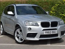 Silver Used 2012 BMW X3 M Sport SUV | £8,490 (Fair price)