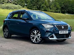Blue New 2025 Seat Arona Xperience Lux SUV | £22,500 (A bit pricey)