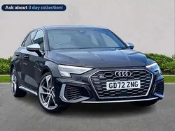 Black Used 2022 Audi S3 Comfort Hatchback | £31,422 (Fair price)