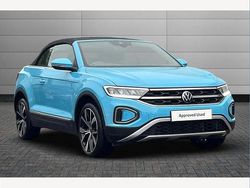 Blue Used 2023 VW T-Roc Cabriolet Style Cabriolet | £23,495 (Fair price)