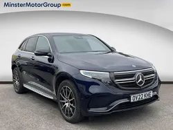 Blue Used 2022 Mercedes EQC400 AMG line SUV | £24,690 (Super price)