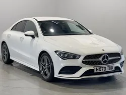 White Used 2020 Mercedes CLA180 AMG Line Premium Sedan | £19,799 (Fair price)