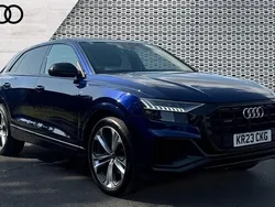 Blue Used 2023 Audi Q8 Black Edition SUV | £45,104 (Fair price)