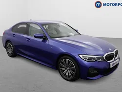 Blue Used 2021 BMW 320 M Sport Sedan | £23,499 (Fair price)