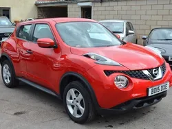Red Used 2015 Nissan Juke Visia SUV | £5,995 (Good price)