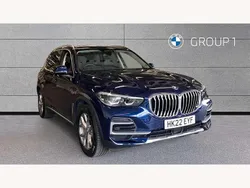 Blue Used 2022 BMW X5 xLine SUV | £40,995 (Super price)