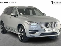 Vapour grey Used 2024 Volvo XC90 Ultra SUV | £50,690 (Expensive)