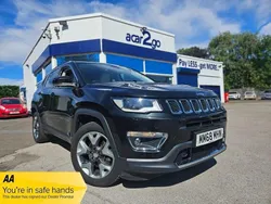 Black Used 2018 Jeep Compass Limited SUV | £10,898 (Fair price)