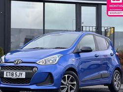 Blue Used 2018 Hyundai i10 GO! Hatchback | £7,390 (Fair price)