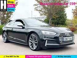 Black Used 2017 Audi S5 Coupe | £15,563 (Fair price)