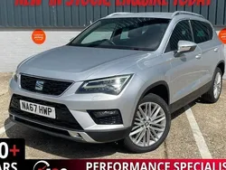 Silver Used 2017 Seat Ateca XCELLENCE SUV | £9,500 (Fair price)