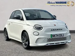 White New 2024 Abarth 500e Hatchback | £19,995 (Super price)