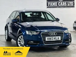 Blue Used 2013 Audi A3 Sportback Hatchback | £3,500