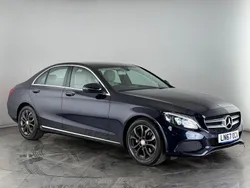 Blue Used 2017 Mercedes C200 Sedan | £13,050 (Good price)