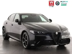 Black New 2025 Alfa Romeo Giulia Saloon Veloce Sedan | £37,995 (Expensive)