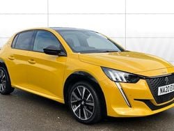 Yellow Used 2020 Peugeot 208 GT-line Hatchback | £9,210 (Fair price)